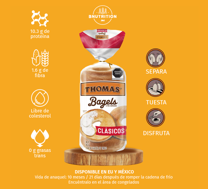 Thomas Bagels congelados